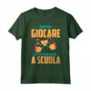 Gaming Ragazzi - Maglietta Videogiocatore Nato per Giocare ai Videogiochi - Regalo per Nerd e Gamer