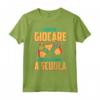 Gaming Ragazzi - Maglietta Videogiocatore Nato per Giocare ai Videogiochi - Regalo per Nerd e Gamer