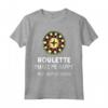 Funny Roulette Lover Design Makes Me Happy Maglietta - Ideal for Casino Enthusiasts and Gambling Fans - Perfect for Birthdays or Holidays