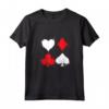 Casino Gioco di Carte Poker - All In Maglietta Carte Pik - Regalo Ideale per Amanti del Gioco d'Azzardo