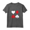 Casino Gioco di Carte Poker - All In Maglietta Carte Pik - Regalo Ideale per Amanti del Gioco d'Azzardo
