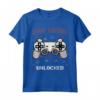 Dad Level Unlocked - Maglietta Controllore Gamer per Futuri Papà - Regalo Originale per Annuncio Gravidanza o Paternità