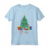Camicie Natalizie Coordinate per l'Albero di Natale della Famiglia Believe - Divertenti Magliette Natale per Uomini, Donne, Ragazzi e Ragazze