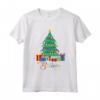 Camicie Natalizie Coordinate per l'Albero di Natale della Famiglia Believe - Divertenti Magliette Natale per Uomini, Donne, Ragazzi e Ragazze