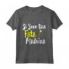 Fata Madrina Bacchetta Magica - Maglietta Madre Mammina - Idea Regalo Fantasia per la Festa della Mamma, Compleanno o Natale