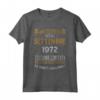 Settembre 1972 Vintage - Maglia 51 Compleanno Anni Uomo Donna - Regalo Compleanno Vintage 1972 Design Retro - Edizione Limitata