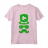 Irlanda Irlandese Occhiali Moustage Foglia Shamrock Regalo Maglietta - Ideale per Natale o Compleanno - Regalo Unico per Familiari