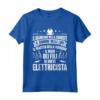 Maestro Di Elettricità In Breve - Maglietta Elettricista con Dicetto Divertente - Regalo per Uomini e Familiari