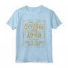 Ottobre 1963 Vintage - Maglia 61 Compleanno Anni Uomo Donna - Regalo Compleanno Unico e Vintage