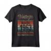 Marzo 1963 Vintage - Maglia 61 Compleanno Anni Uomo Donna - Regalo Compleanno 61 Anni Design Retro Vintage