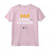 New Dad Video Gamer Dad Level Unlocked Vintage Retro Maglietta - Perfect Father's Day Gift for Gamer Dads and New Fathers