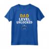 New Dad Video Gamer Dad Level Unlocked Vintage Retro Maglietta - Perfect Father's Day Gift for Gamer Dads and New Fathers