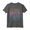Musica Potrei Sembrare Che Ti Stia Ascoltando - Pianoforte Maglietta Design Unico per Musicisti - Regalo Speciale per Pianisti