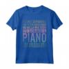 Musica Potrei Sembrare Che Ti Stia Ascoltando - Pianoforte Maglietta Design Unico per Musicisti - Regalo Speciale per Pianisti