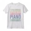 Musica Potrei Sembrare Che Ti Stia Ascoltando - Pianoforte Maglietta Design Unico per Musicisti - Regalo Speciale per Pianisti