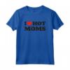 I Love Hot Moms Tshirt - Maglietta Divertente per Mamme Sexy - Design Sarcastico MILF - Perfetto Regalo