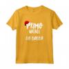 Primo Natale Da Babbo - Maglietta per Futuro Papà - Ideale Annuncio Gravidanza e Regalo di Natale