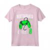 Festeggiato Livello 8 - Maglietta Videogiochi Bambino 8 Anni Compleanno - Idea Regalo Gamer