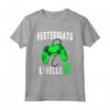 Festeggiato Livello 8 - Maglietta Videogiochi Bambino 8 Anni Compleanno - Idea Regalo Gamer