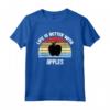 Mela Retrò Maglietta - Regalo Compleanno per Amanti Apple - Vintage Apple T-shirt da Uomo e Donna