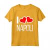 I Love Napoli - Maglietta Regalo di Compleanno e Natale per Napoletani - Ideale per Addio al Celibato o Nubilato