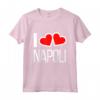 I Love Napoli - Maglietta Regalo di Compleanno e Natale per Napoletani - Ideale per Addio al Celibato o Nubilato