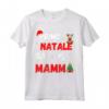 Primo Natale da Mamma - Baby in Arrivo Futura Mamma Regalo Maglietta - Ideale per Compleanno, Festa della Mamma, Festa del Papà o Natale