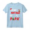 Primo Natale da Papa' - Baby In Arrivo - Futuro Padre Regalo Maglietta per Annuncio di Gravidanza e Occasioni Speciali