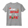 Primo Natale da Papa' - Baby In Arrivo - Futuro Padre Regalo Maglietta per Annuncio di Gravidanza e Occasioni Speciali