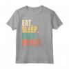 Eat Sleep Dart Repeat Maglietta - Vintage Retro Motive for Dart Game Enthusiasts