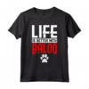 La vita è migliore con Baloo - Maglietta Dog Name per Amanti dei Gatti - Regalo Perfetto per Chi Possiede un Gatto di Nome Baloo