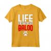 La vita è migliore con Baloo - Maglietta Dog Name per Amanti dei Gatti - Regalo Perfetto per Chi Possiede un Gatto di Nome Baloo