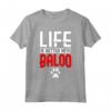 La vita è migliore con Baloo - Maglietta Dog Name per Amanti dei Gatti - Regalo Perfetto per Chi Possiede un Gatto di Nome Baloo