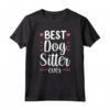 Il Miglior Dog Sitter Di Sempre - Maglietta Cucciolo Cani Dog Sitting - Regalo Divertente per Amanti degli Animali e Dog Sitter