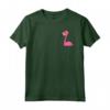 Fenicottero Rosa in Tasca Flamingo Maglietta - Design Estivo per Amanti degli Animali - Idea Regalo per Bambini e Adulti