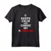 Mantiene Calms And Tee Gimmes My Nutellas - Divertente Maglietta Rossa - Ideale come Regalo