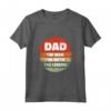 Super Dad - The Man - The Myth - la leggenda Maglietta - Ideale per il miglior padre del mondo - HapTiger