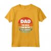 Super Dad - The Man - The Myth - la leggenda Maglietta - Ideale per il miglior padre del mondo - HapTiger