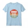 Super Dad - The Man - The Myth - la leggenda Maglietta - Ideale per il miglior padre del mondo - HapTiger