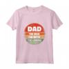 Super Dad - The Man - The Myth - la leggenda Maglietta - Ideale per il miglior padre del mondo - HapTiger