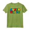 Supereroe Zio - Super Zio Maglietta per Regalo Compleanno o Natale - Divertente Idea Regalo per lo Zio Giocatore