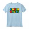 Supereroe Zio - Super Zio Maglietta per Regalo Compleanno o Natale - Divertente Idea Regalo per lo Zio Giocatore