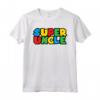 Supereroe Zio - Super Zio Maglietta per Regalo Compleanno o Natale - Divertente Idea Regalo per lo Zio Giocatore