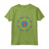 Maglietta con Motivo Caleidoscopio a Cravatta e Design Hippie - Ideale per Yoga e Compleanni - Acquista Online