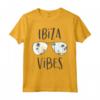 Ibiza Tropical Island Vibes Palm Tree Sunset Sunglasses Maglietta - Beach Vacation Tee for Caribbean or Mediterranean Lovers