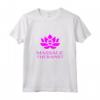 Massaggiatore Fiore Di Loto - Massage Therapist Lotus Flower Maglietta - Regalo per Massaggiatrice Autorizzata e Laureandi in Massoterapia