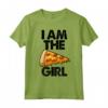 I Am A Pizza Girl Tee Shirt - Funny Women Gift - Best Pizza Lover T-shirt for Daily Life, Party, Vacation - Unique Pizza Quote Design
