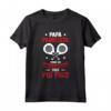 Regalo Giocatori di Padel - Papà Padelista Maglietta - Design Padel Tennis per un Look Cool