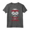 Regalo Giocatori di Padel - Papà Padelista Maglietta - Design Padel Tennis per un Look Cool