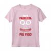 Regalo Giocatori di Padel - Papà Padelista Maglietta - Design Padel Tennis per un Look Cool